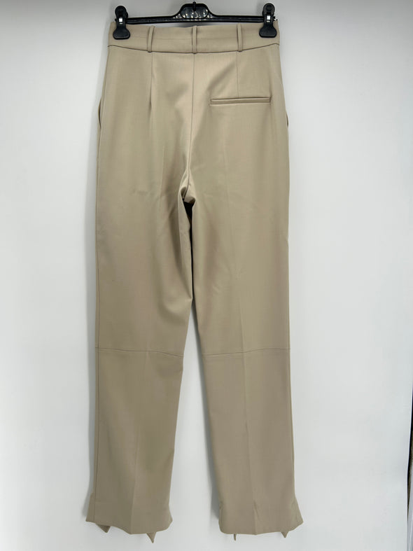 Pantalon large taupe