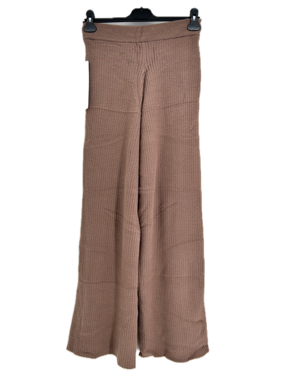 Pantalon large rose