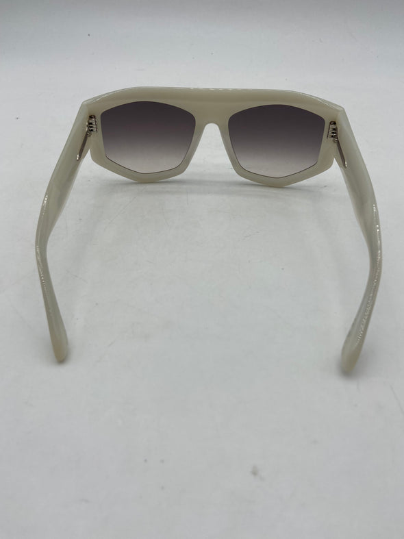 Lunettes de soleil blanches