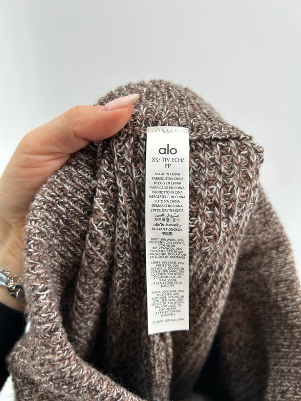 Pantalon en laine mélangée