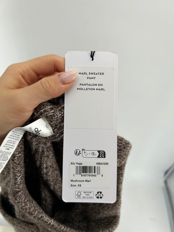 Pantalon en laine mélangée