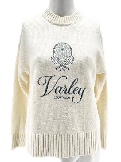 Pull blanc en laine
