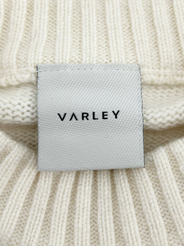 Pull blanc en laine