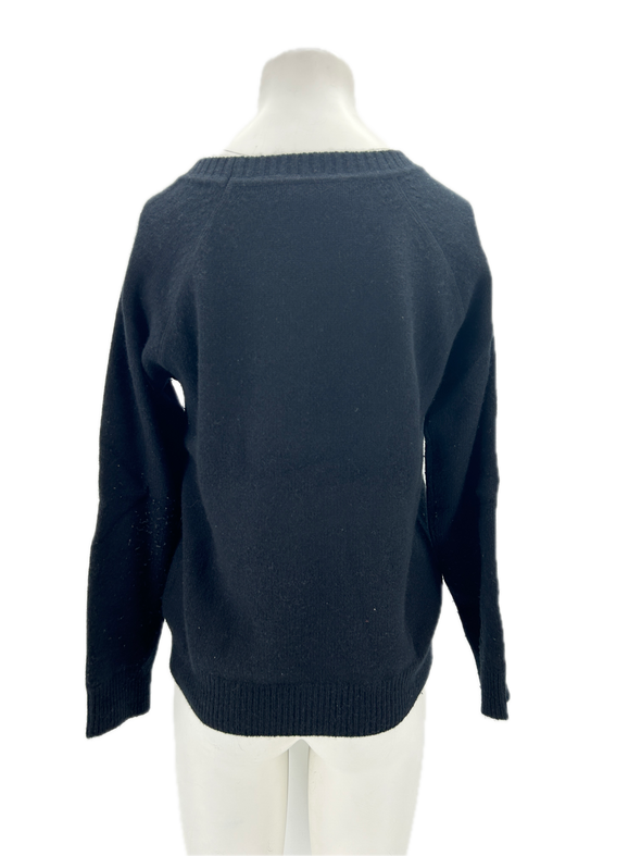 Pull en cachemire noir