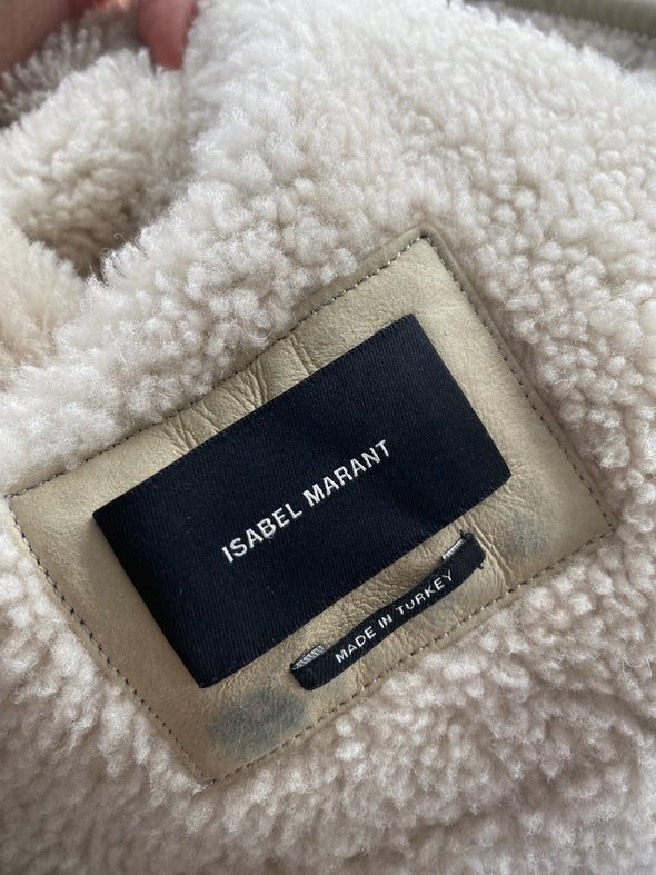 Peau lainée Isabel Marant