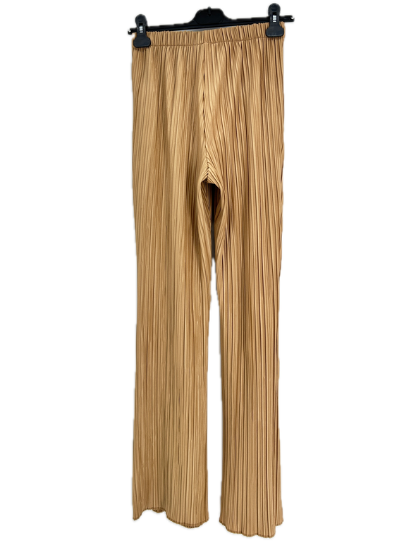 Pantalon plissé beige