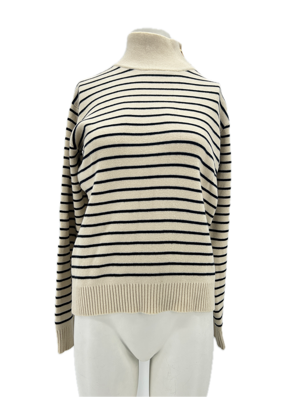 Pull marinière en laine