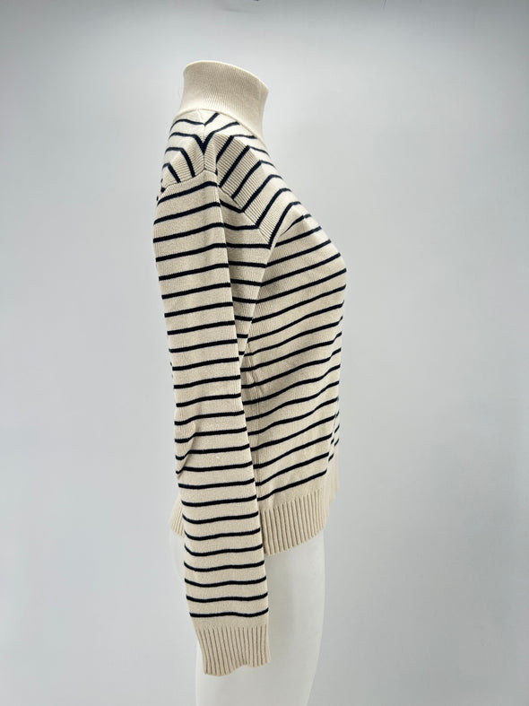 Pull marinière en laine
