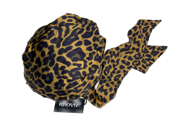 Bonnet imprimé léopard