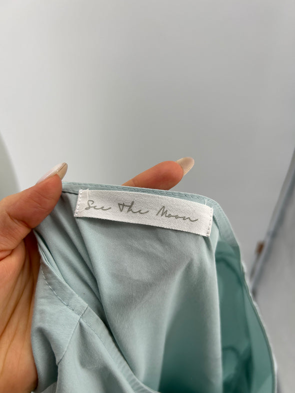 Robe turquoise