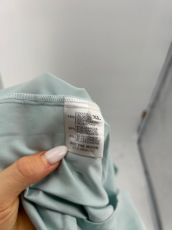 Robe turquoise