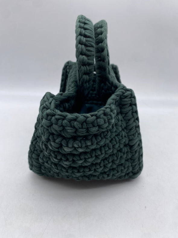 Mini sac tricoté
