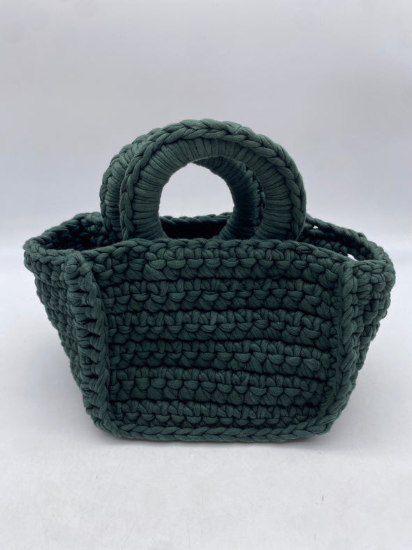 Mini sac tricoté