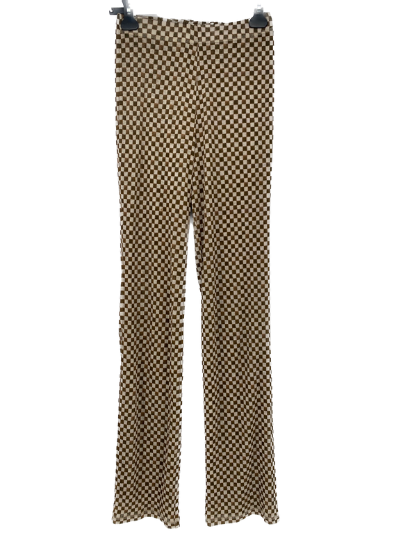 Pantalon à carreaux