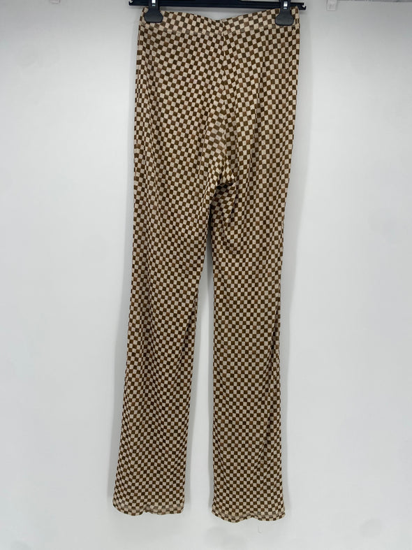 Pantalon à carreaux