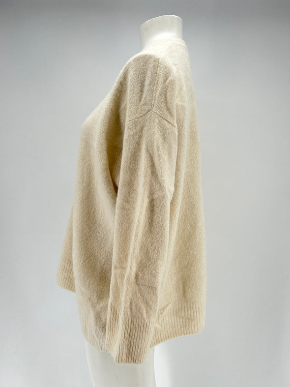 Pull en mélange de cachemire et soie
