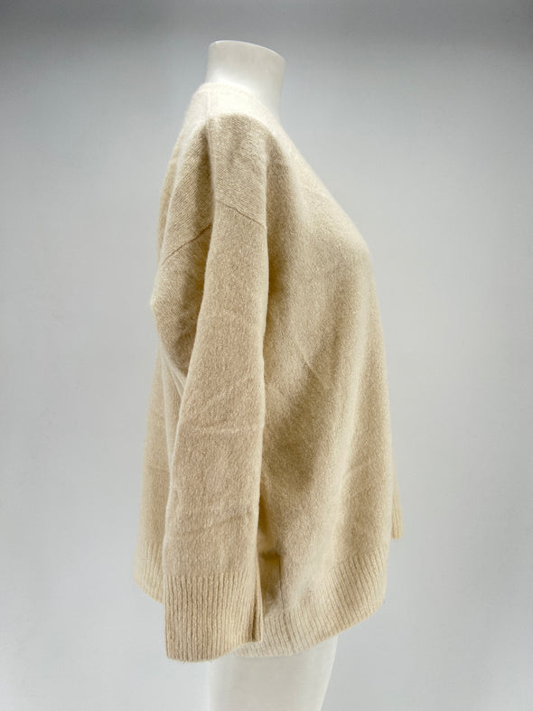 Pull en mélange de cachemire et soie
