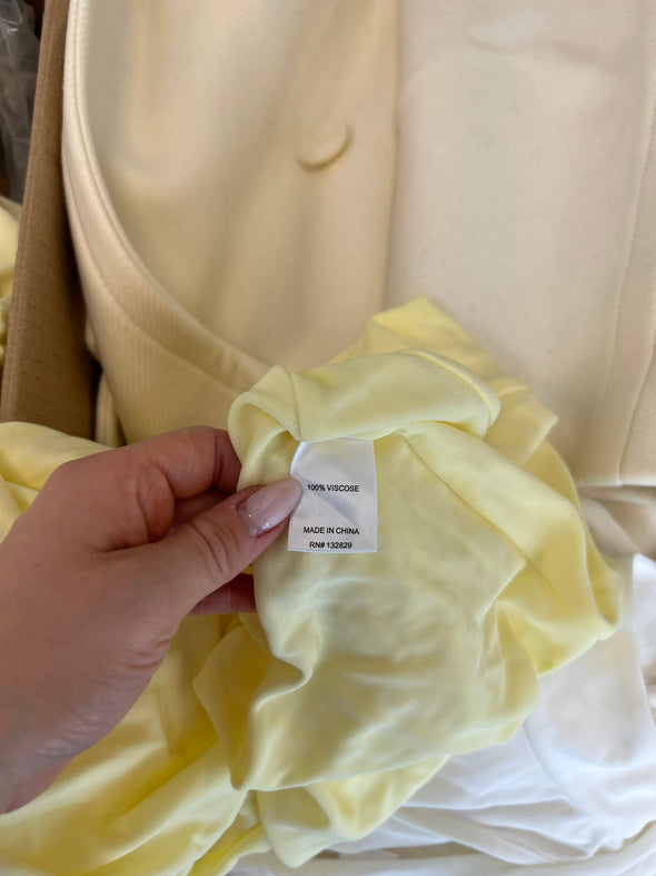 Robe jaune