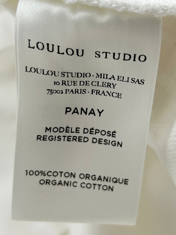 Combinaison blanche en jean "Panay"