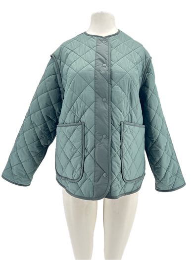 Veste matelassée verte