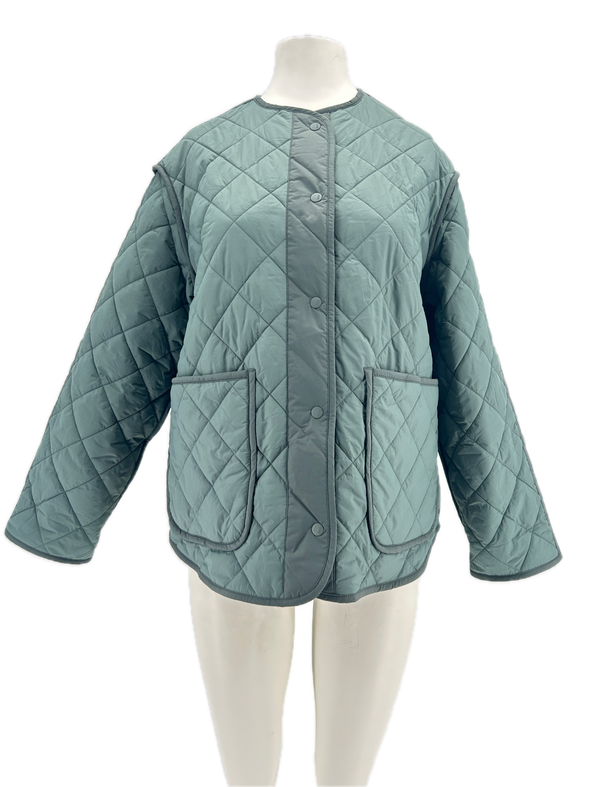 Veste matelassée verte