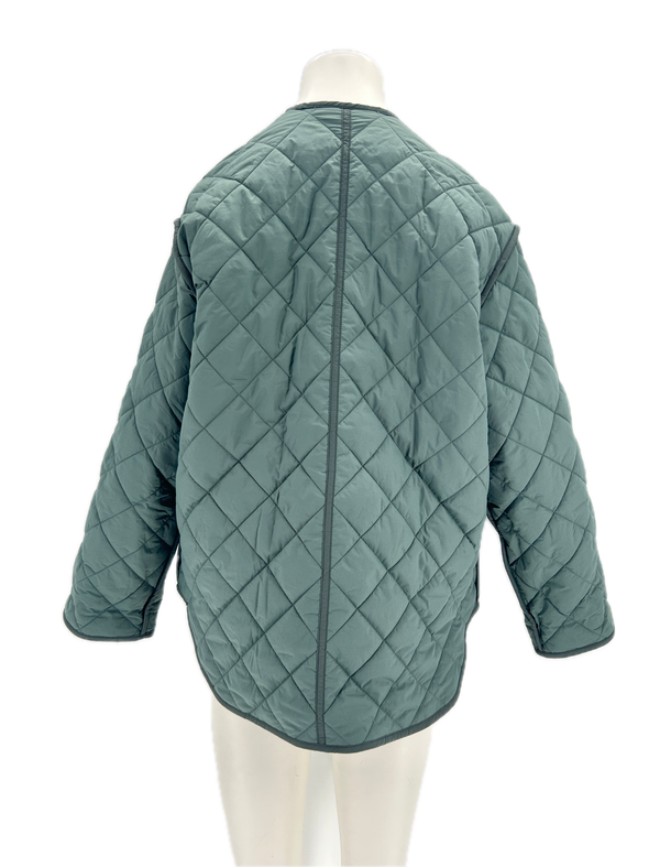 Veste matelassée verte