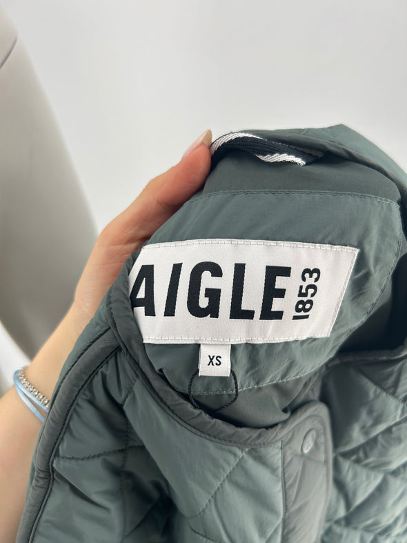 Veste matelassée verte