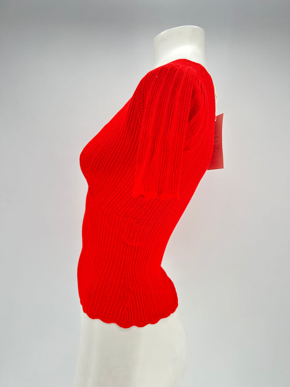 Top rouge "Cloe"