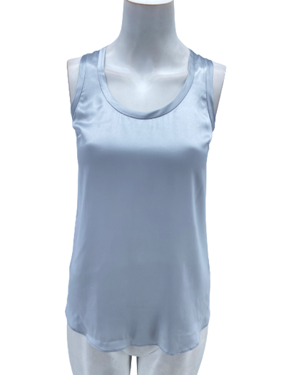 Top débardeur en soie
