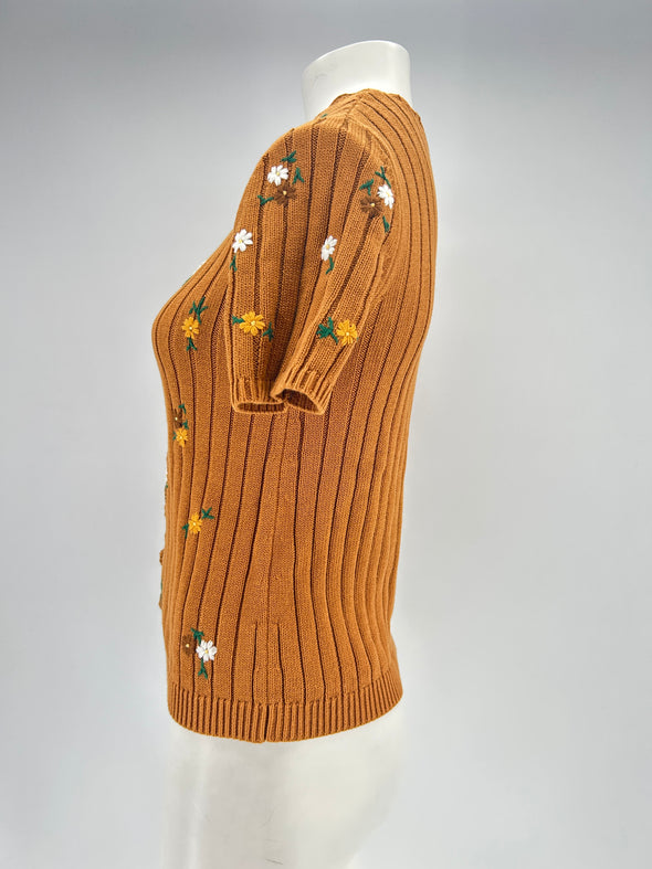 Cardigan camel