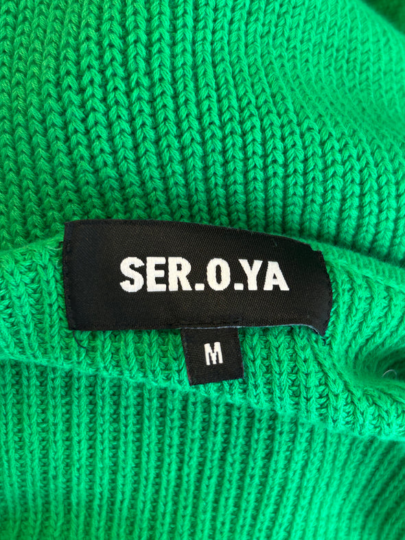 Cardigan long vert