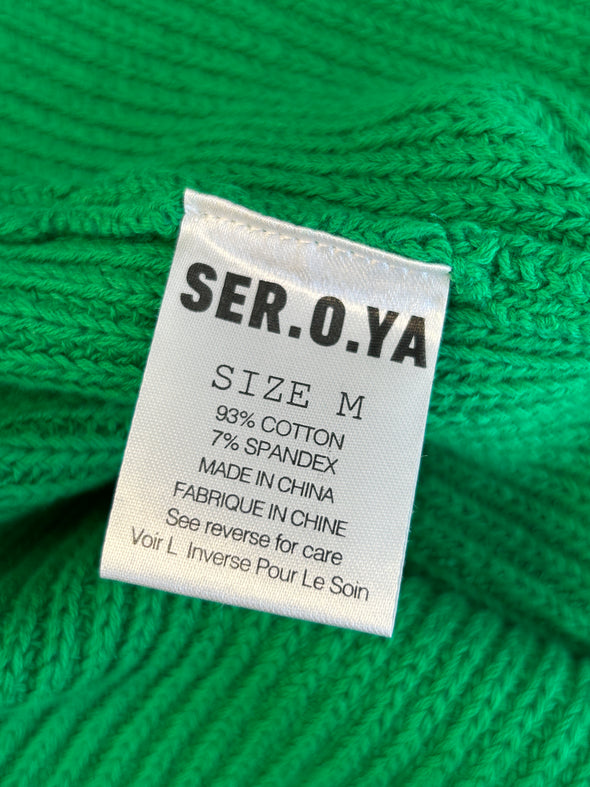 Cardigan long vert