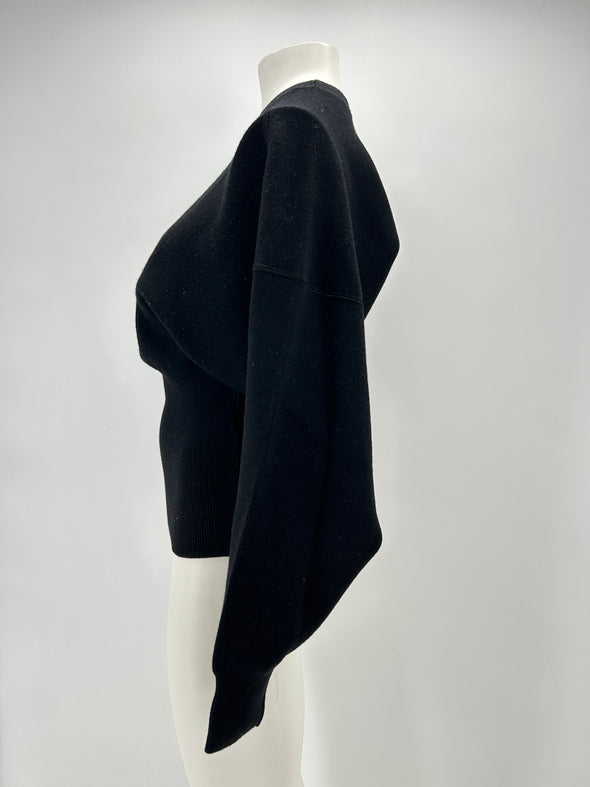 Pull en laine noir