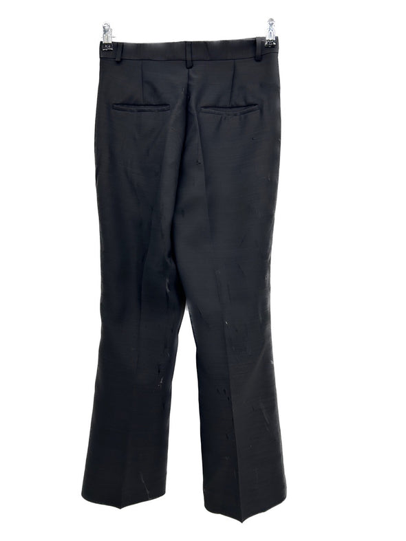 Pantalon en laine noir