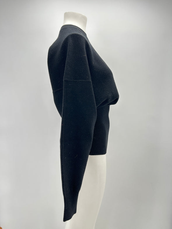 Pull en laine noir