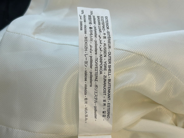 Blazer court blanc