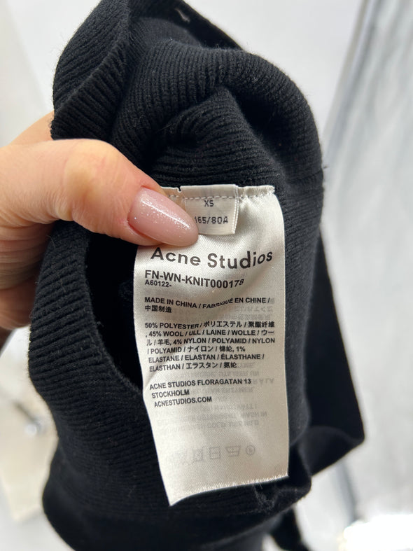 Pull en laine noir