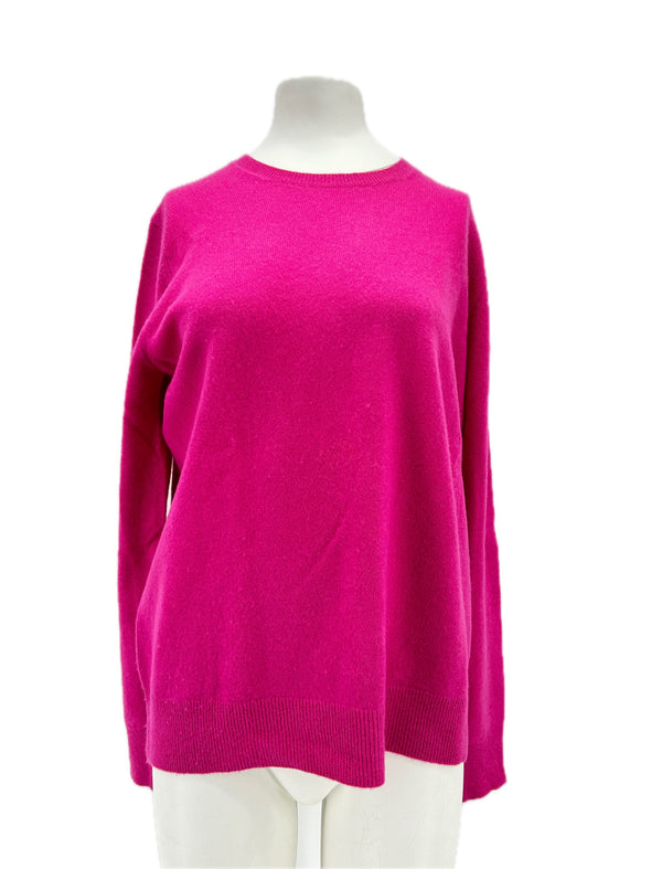 Pull en cachemire rose