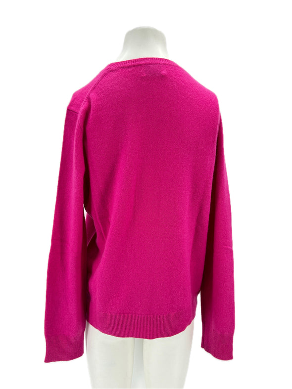 Pull en cachemire rose