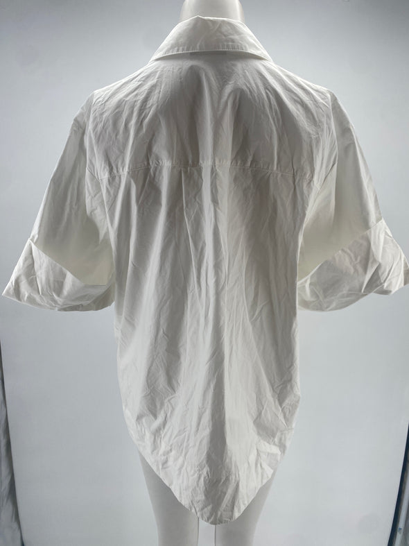 Chemise blanche manches courtes