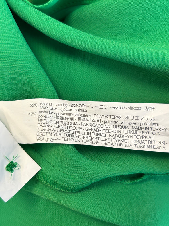Chemise verte à manches courtes