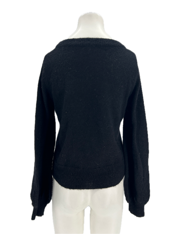 Pull en laine noir