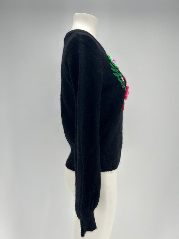 Pull en laine noir