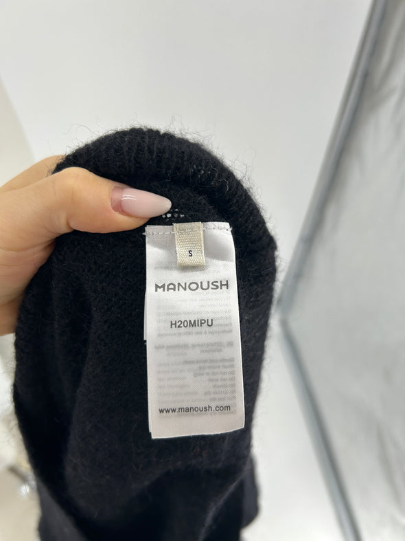 Pull en laine noir