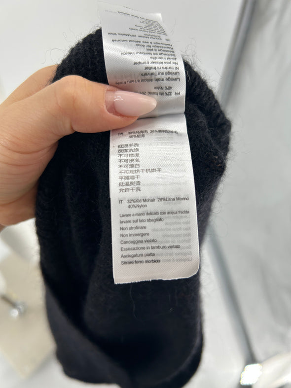Pull en laine noir