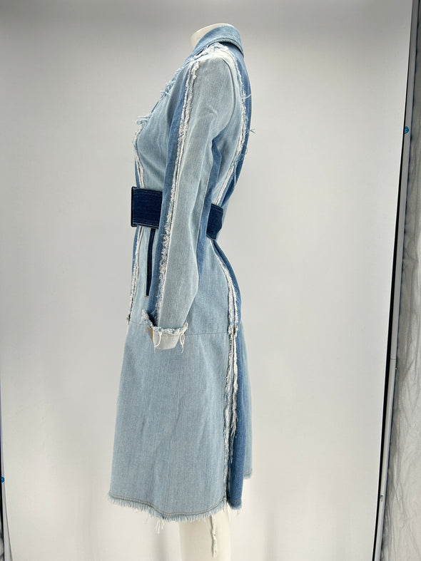 Trench-coat en denim