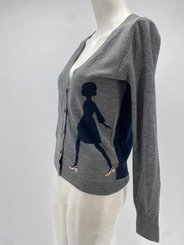 Cardigan gris