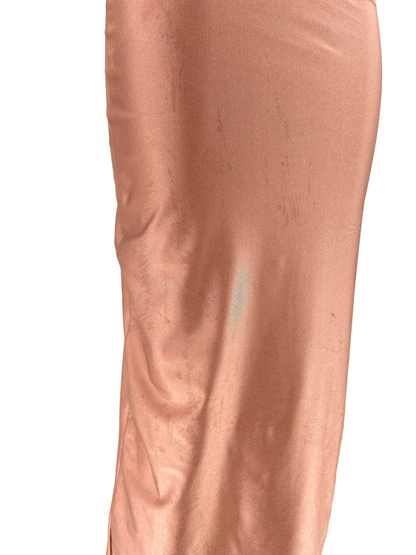 Robe bustier rose