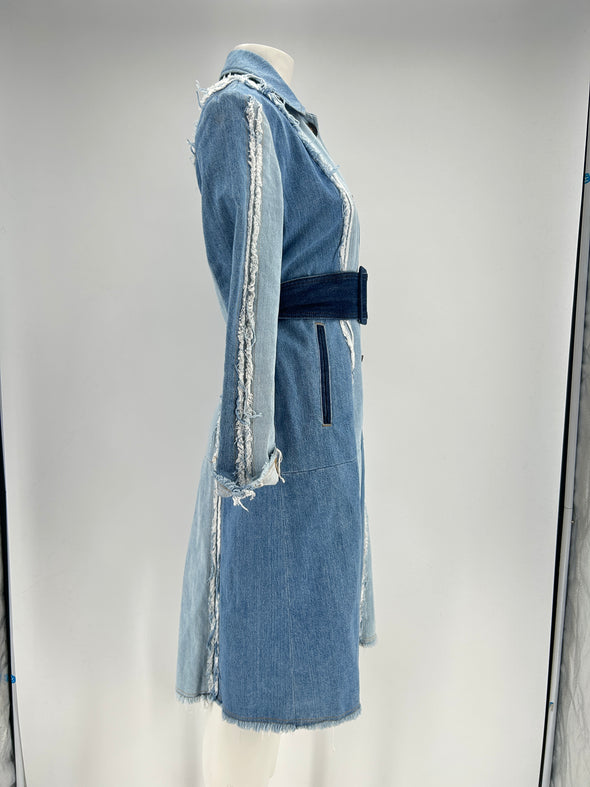 Trench-coat en denim