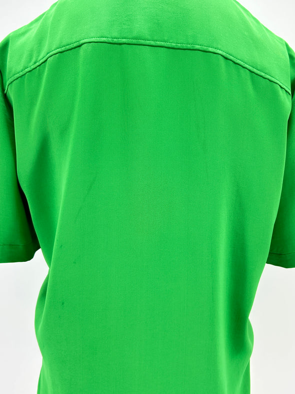 Chemise verte à manches courtes